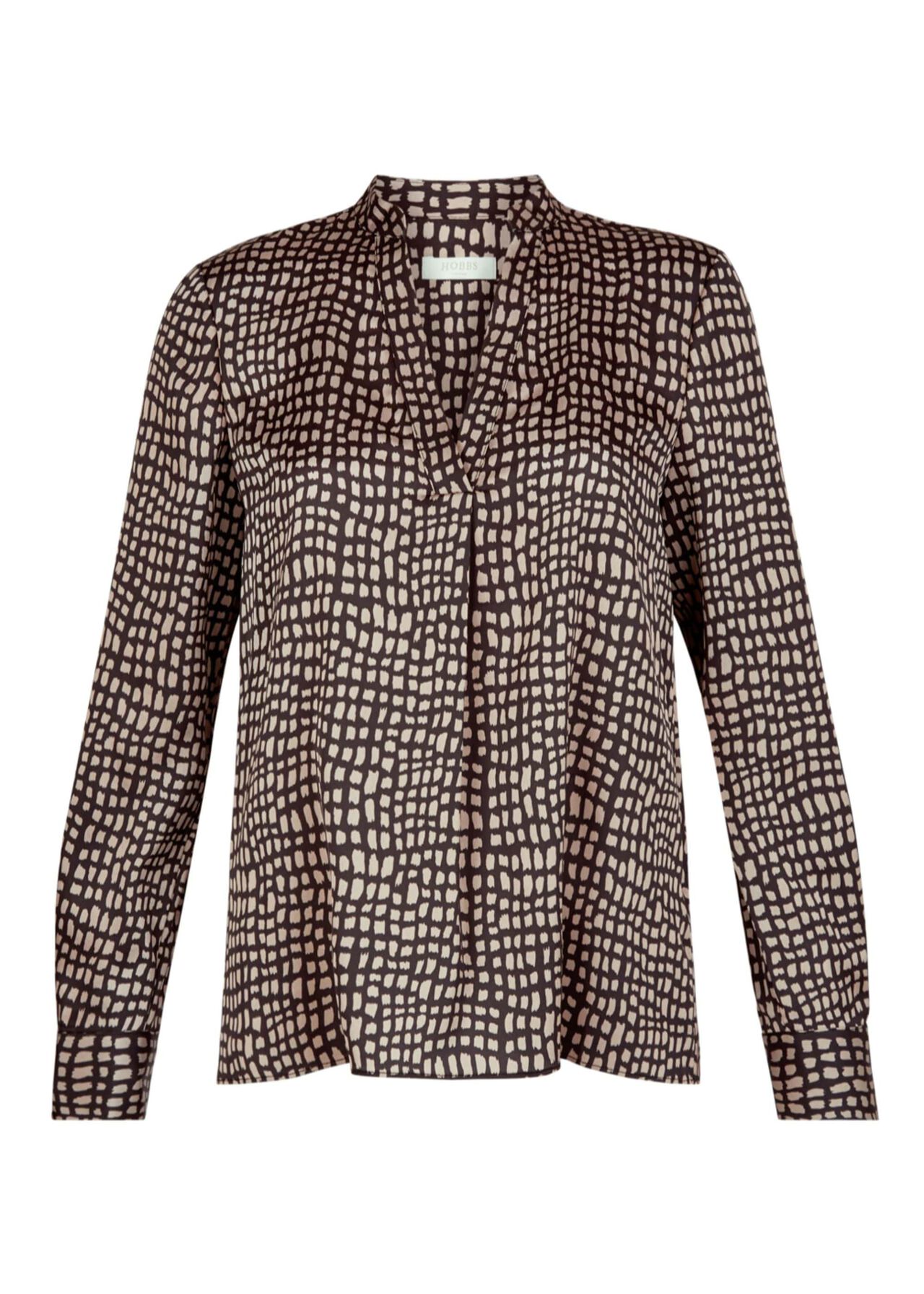 Lainey Blouse Black Gold