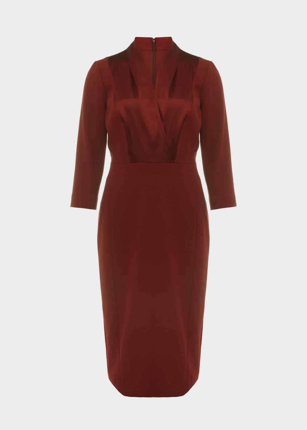 Alisa Dress, Deep Vermillion, hi-res
