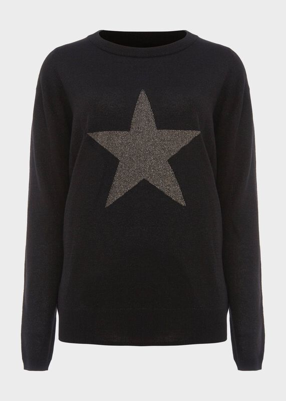 Jaida Sparkle Star Sweater