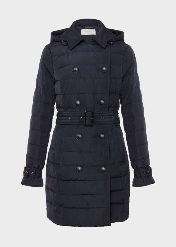 Corina Water Resistant Puffer Trench 