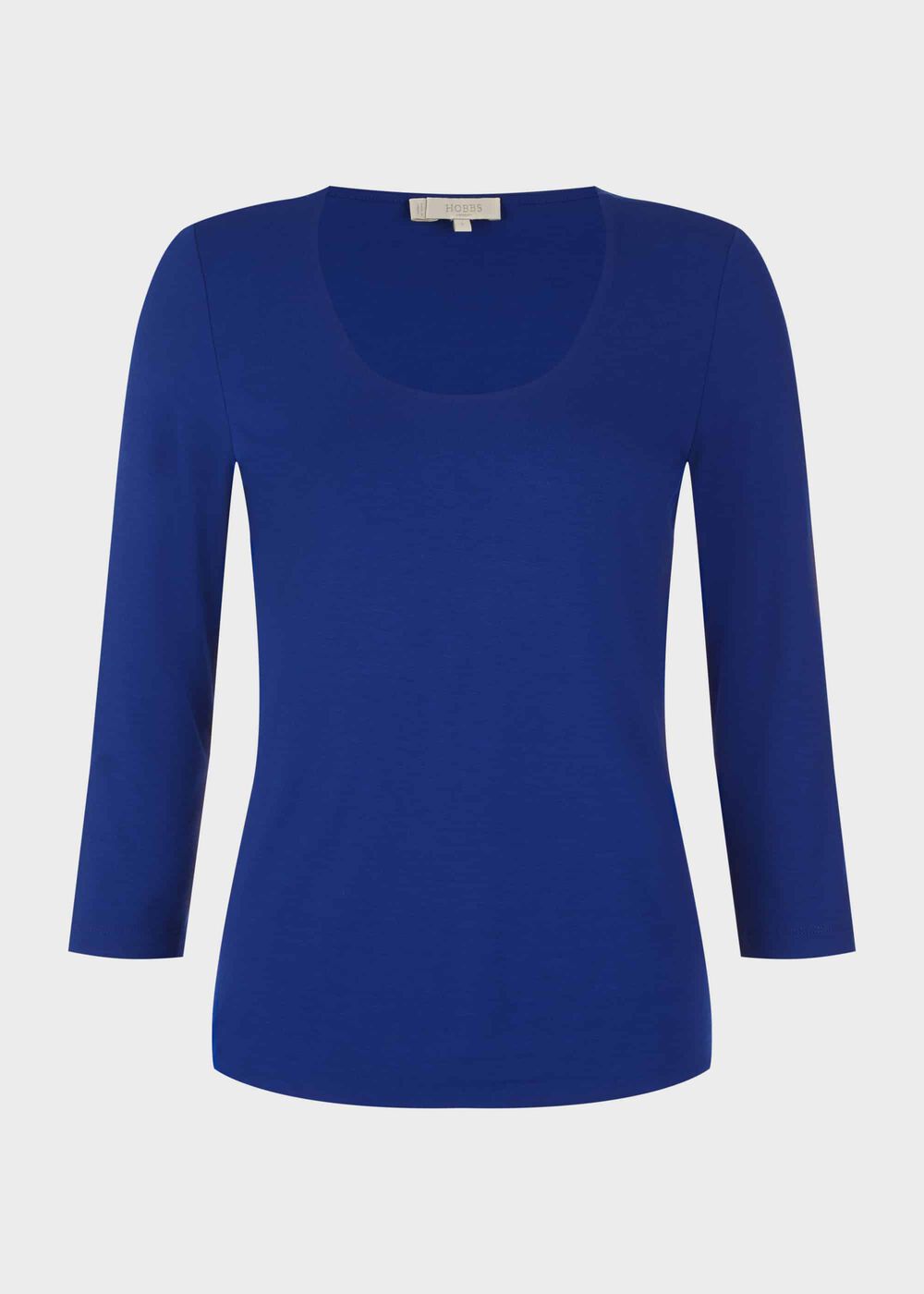 Daisy Double Fronted Top, Cobalt, hi-res