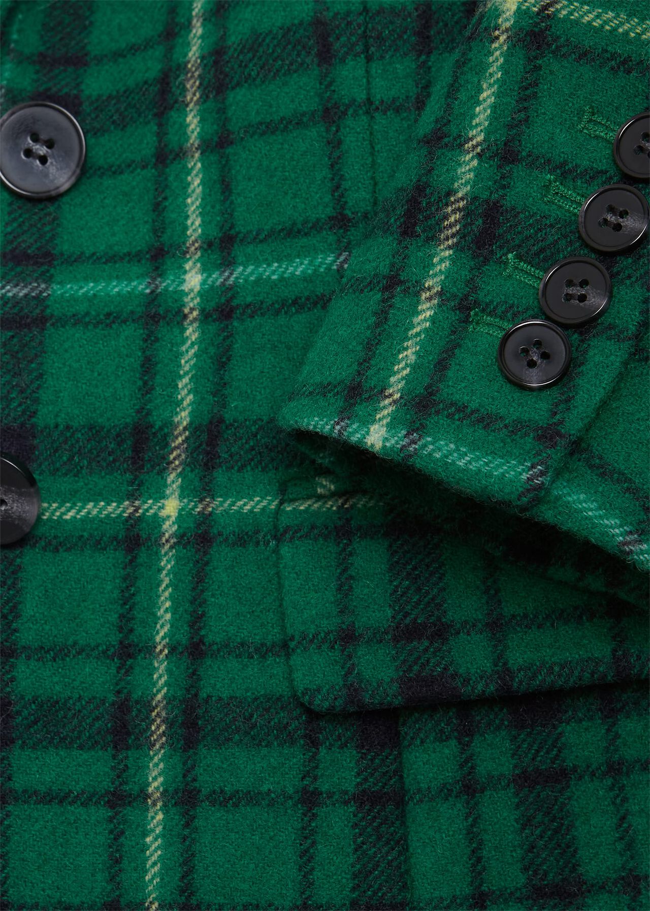 Petite Hackness Wool Jacket, Green Multi, hi-res