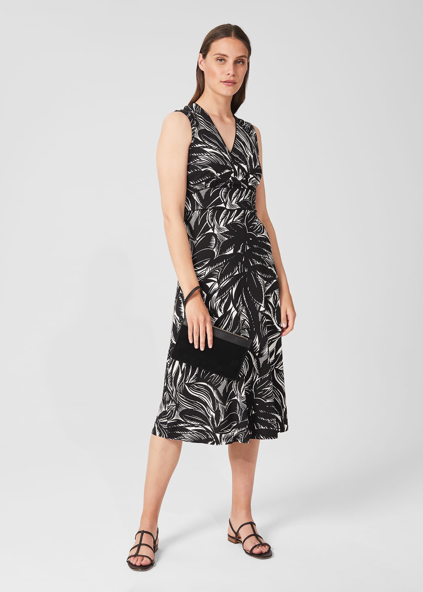 Darcie Jersey Floral Midi Dress