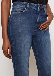 Iva Crop Jeans, Mid Wash, hi-res