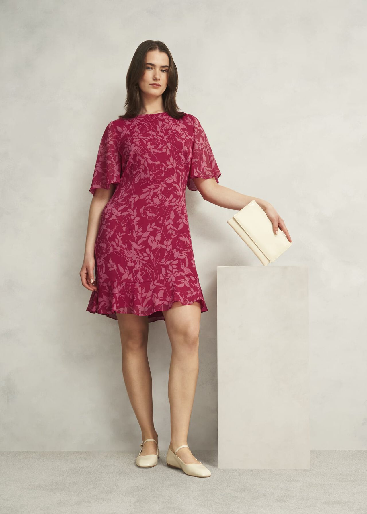 Hobbs Iona Textured Dress