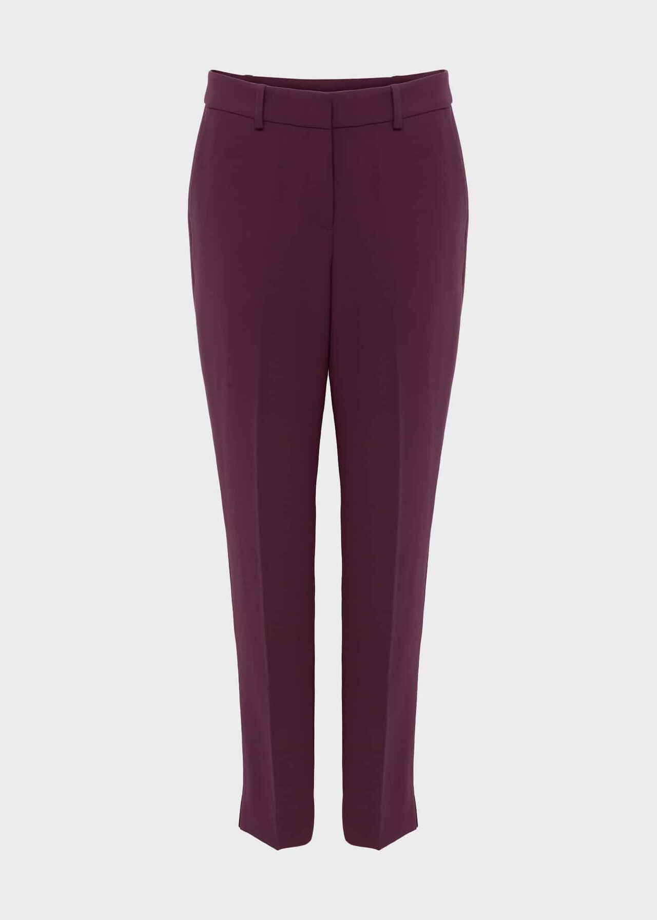 Petite Adelia Trousers, Deep Plum, hi-res