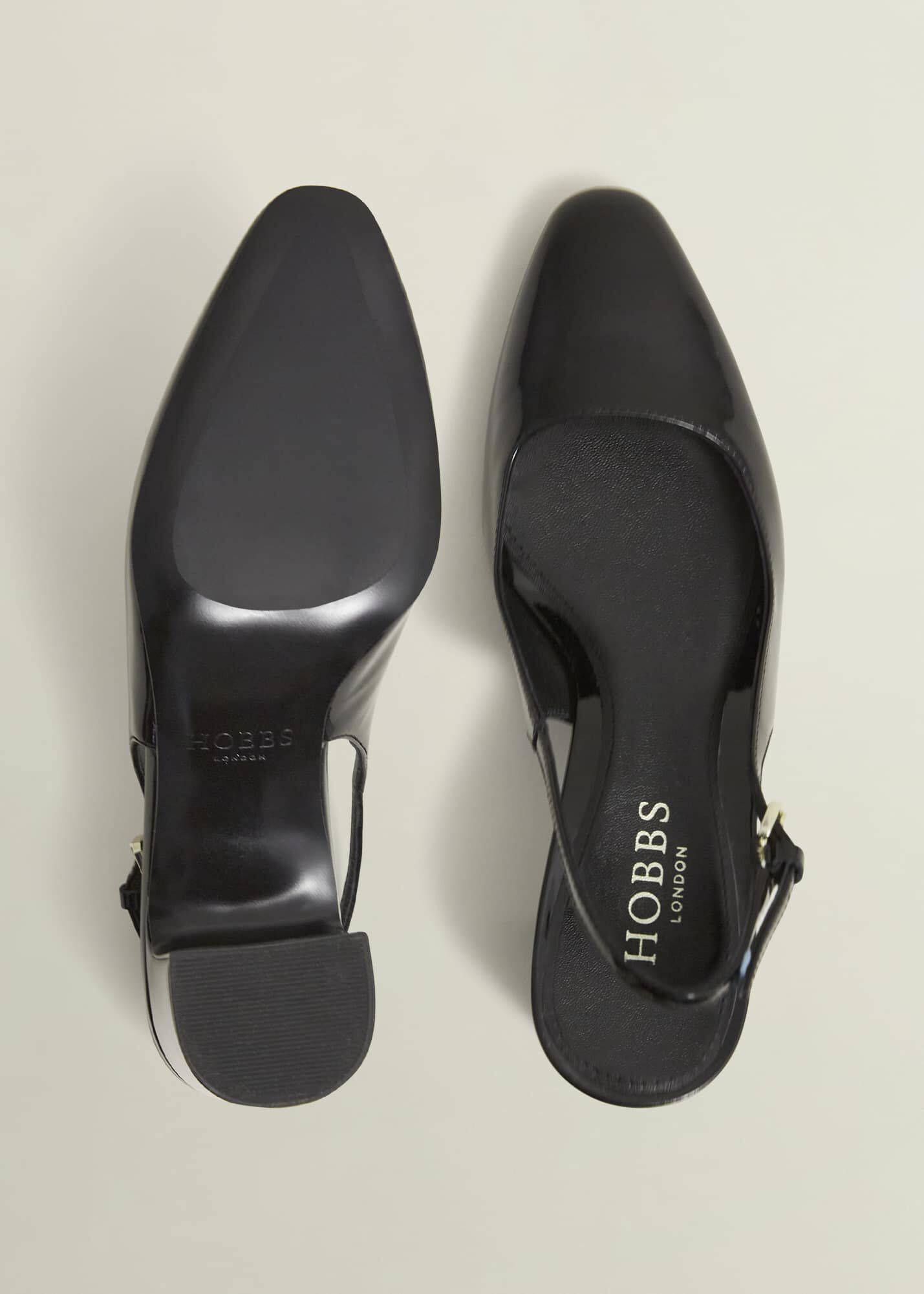 Lily Leather Slingbacks | Hobbs ROW |
