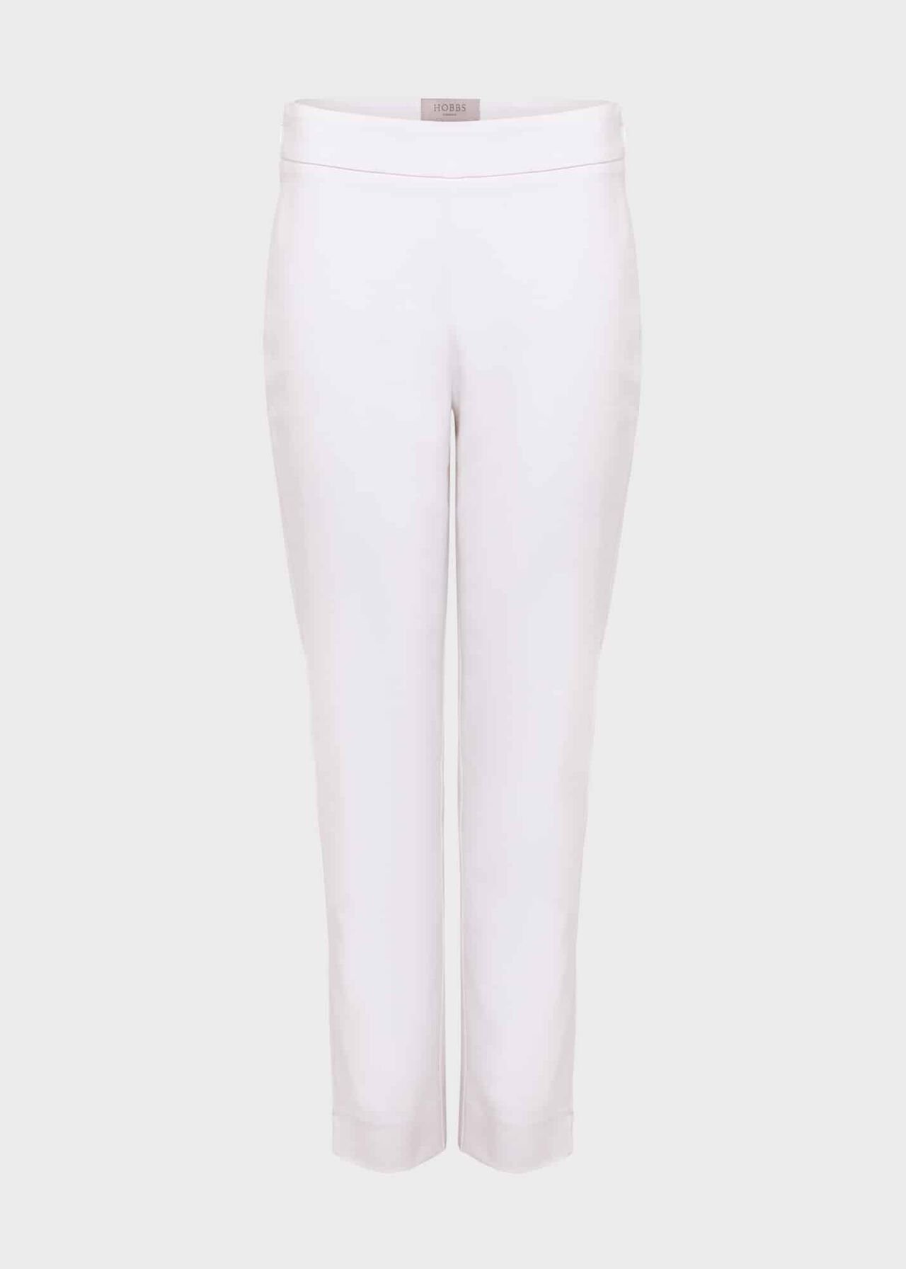 Kaya Capri Trousers, White, hi-res