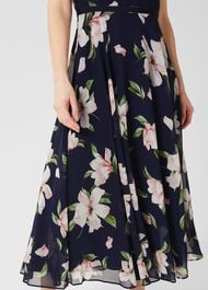Petite Carly Floral Dress, Navy Multi, hi-res