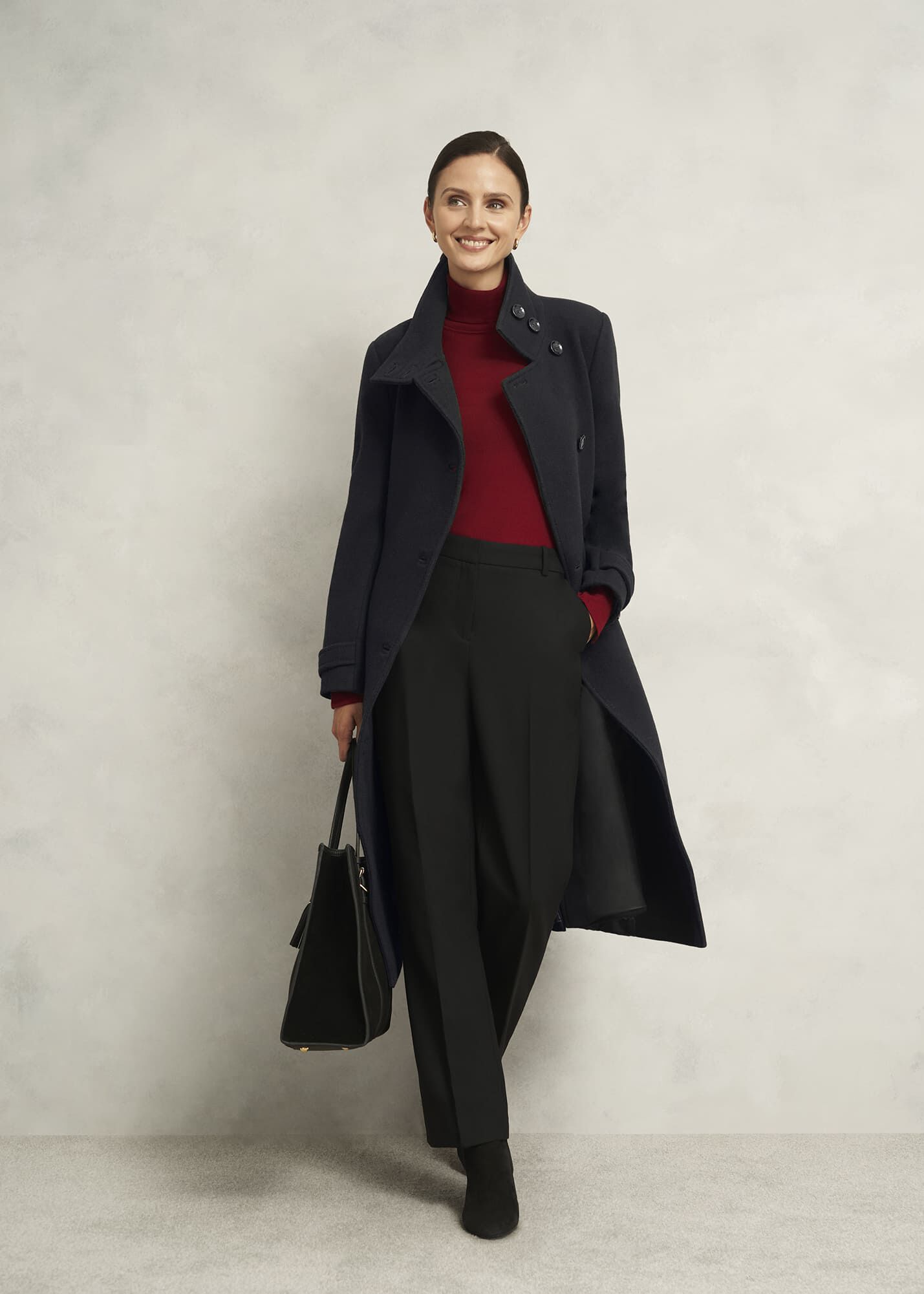 Deliliah Wool Blend Coat | Hobbs US |