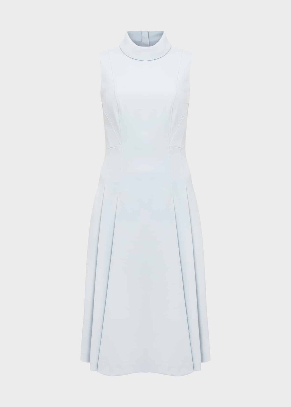 Whilemina Fit And Flare Dress, Pale Blue, hi-res