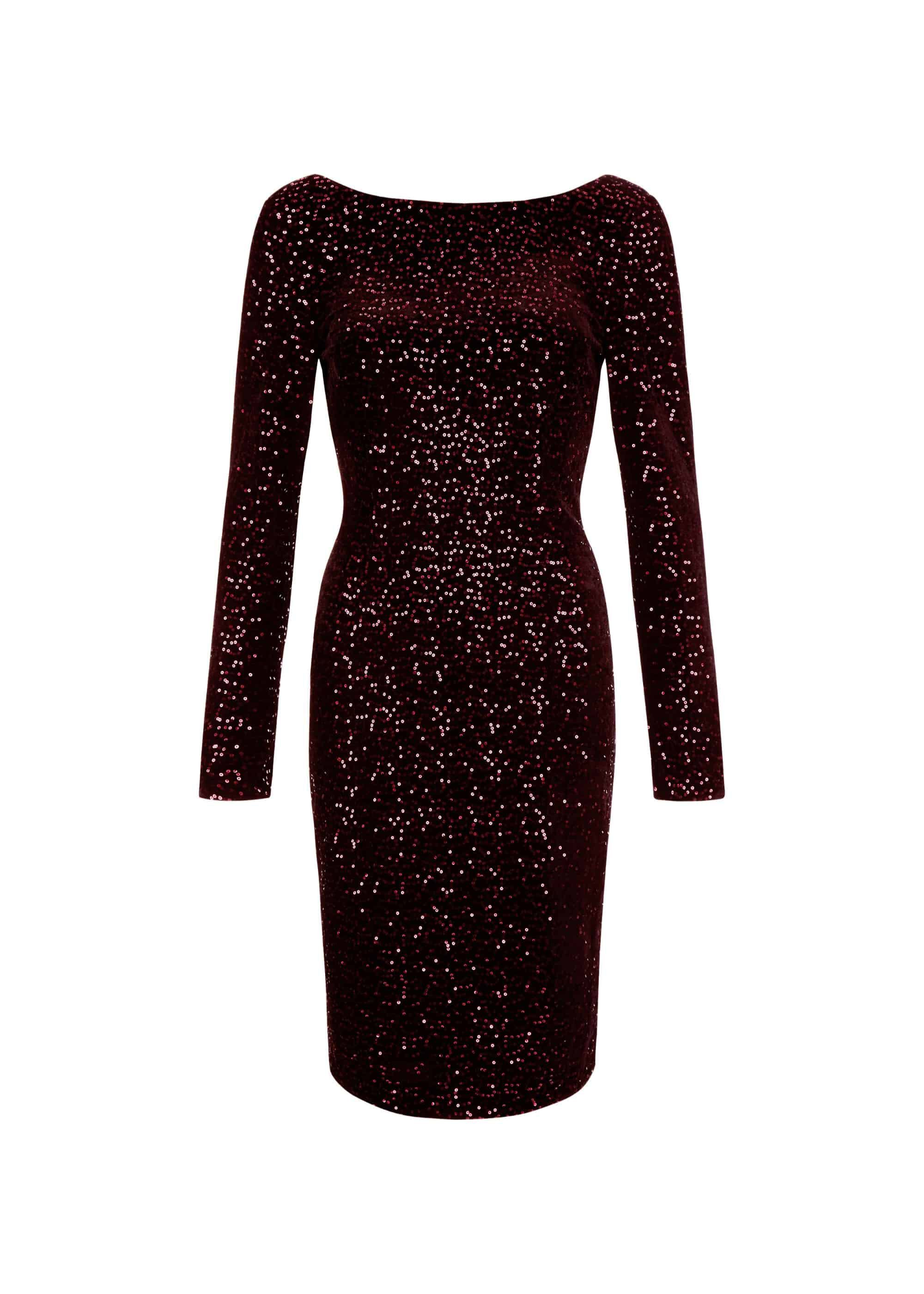 hobbs agnes velvet dress
