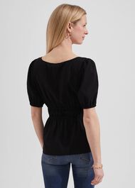 Imogen Top, Black, hi-res