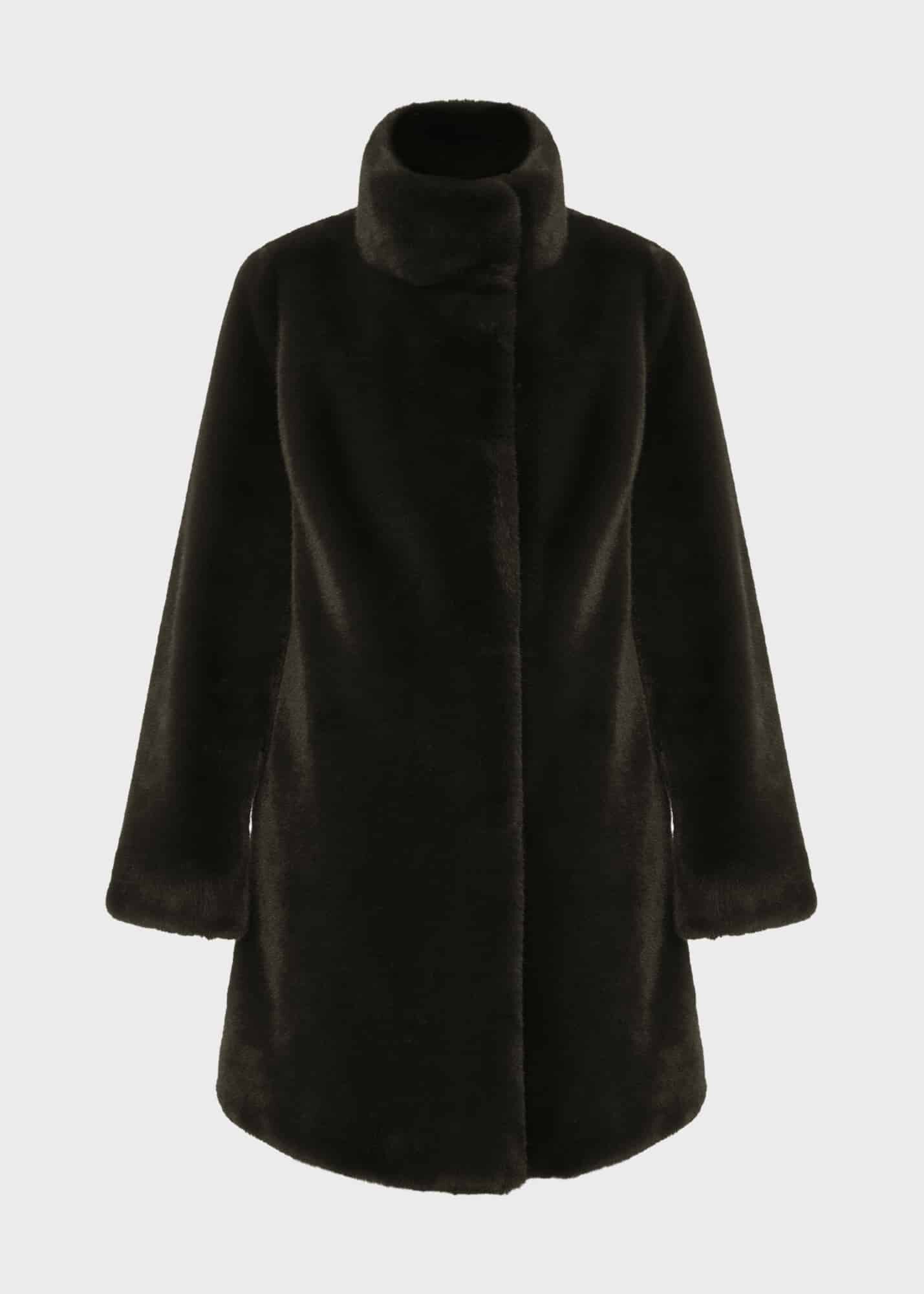 Maddox Faux Fur Coat | Hobbs US |
