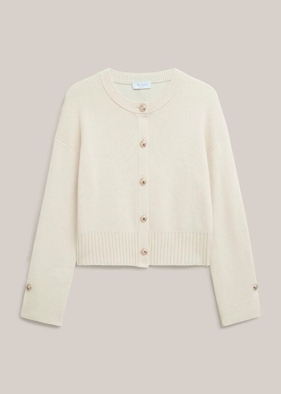 Abbott Cotton Knitted Cardigan