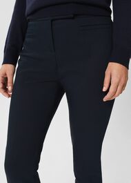 Petite Annie Slim trousers With Stretch, Navy, hi-res
