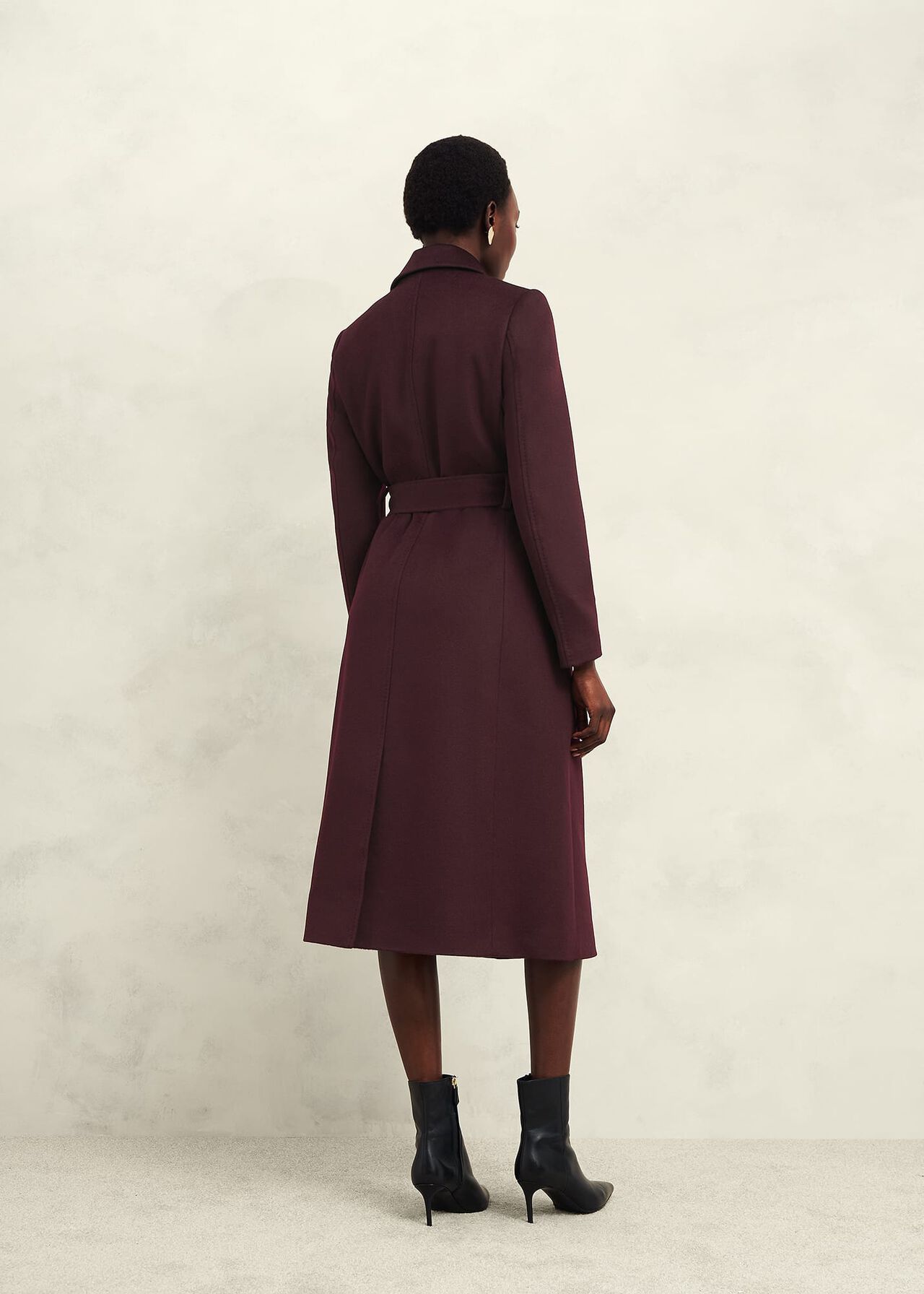 Livia Wool Coat, Malbec Purple, hi-res