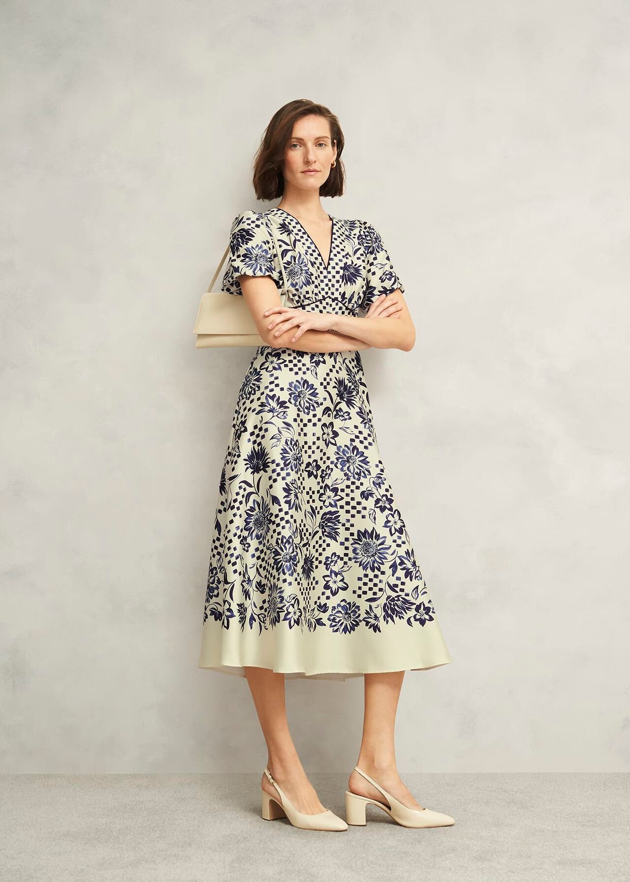 Trelissick Dress, Cream Multi, hi-res