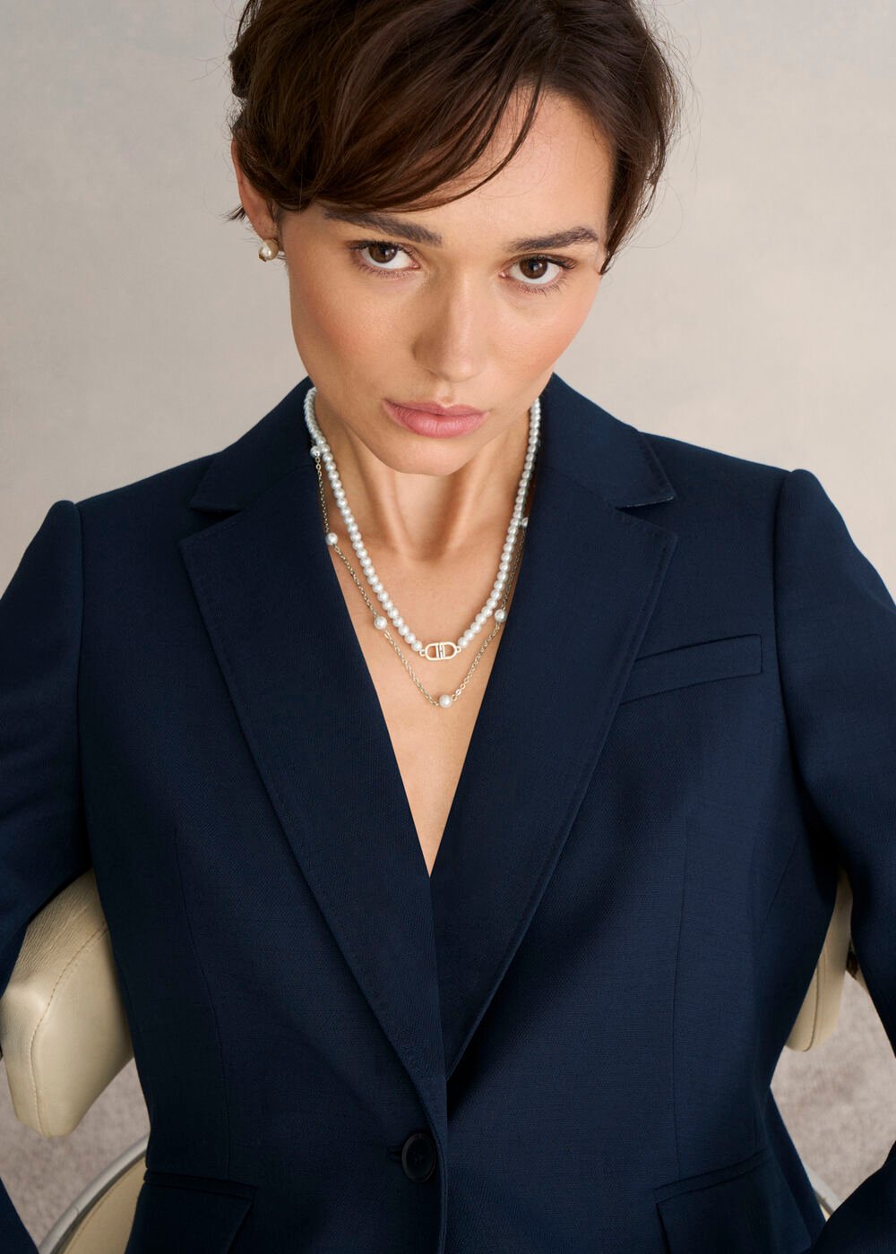 Bette Layered Necklace, Gold, hi-res