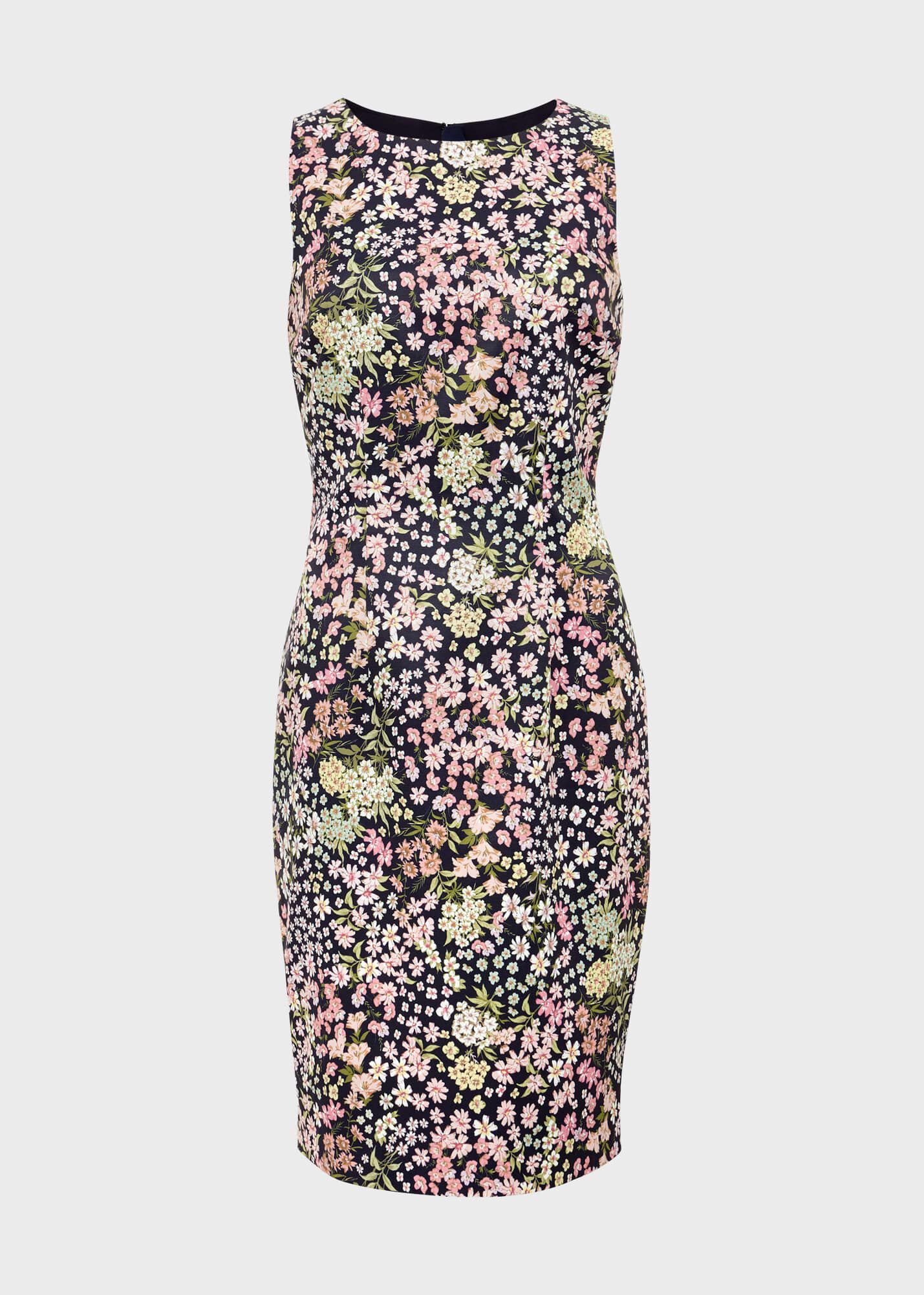 Hobbs moira dress raspberry sales