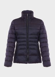Noemi Puffer Jacket, Navy, hi-res