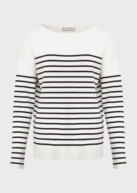 Petra Cotton Striped Jumper