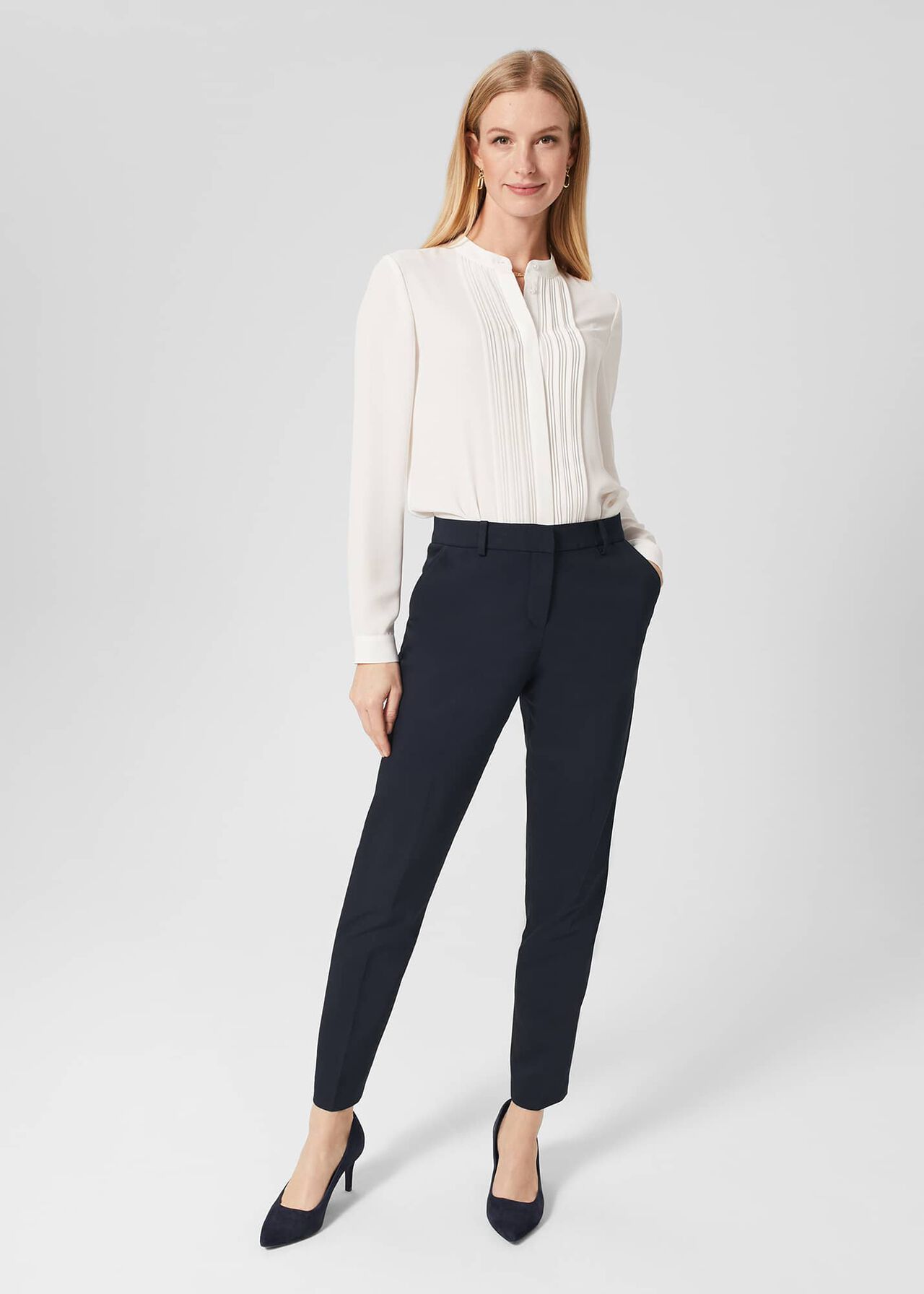 Connie Blouse, Ivory, hi-res