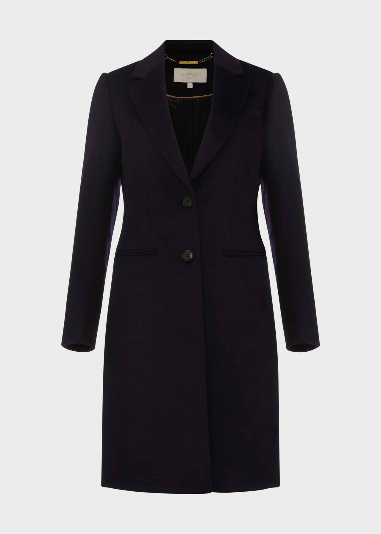 Petite Tilda Wool Coat, Navy, hi-res