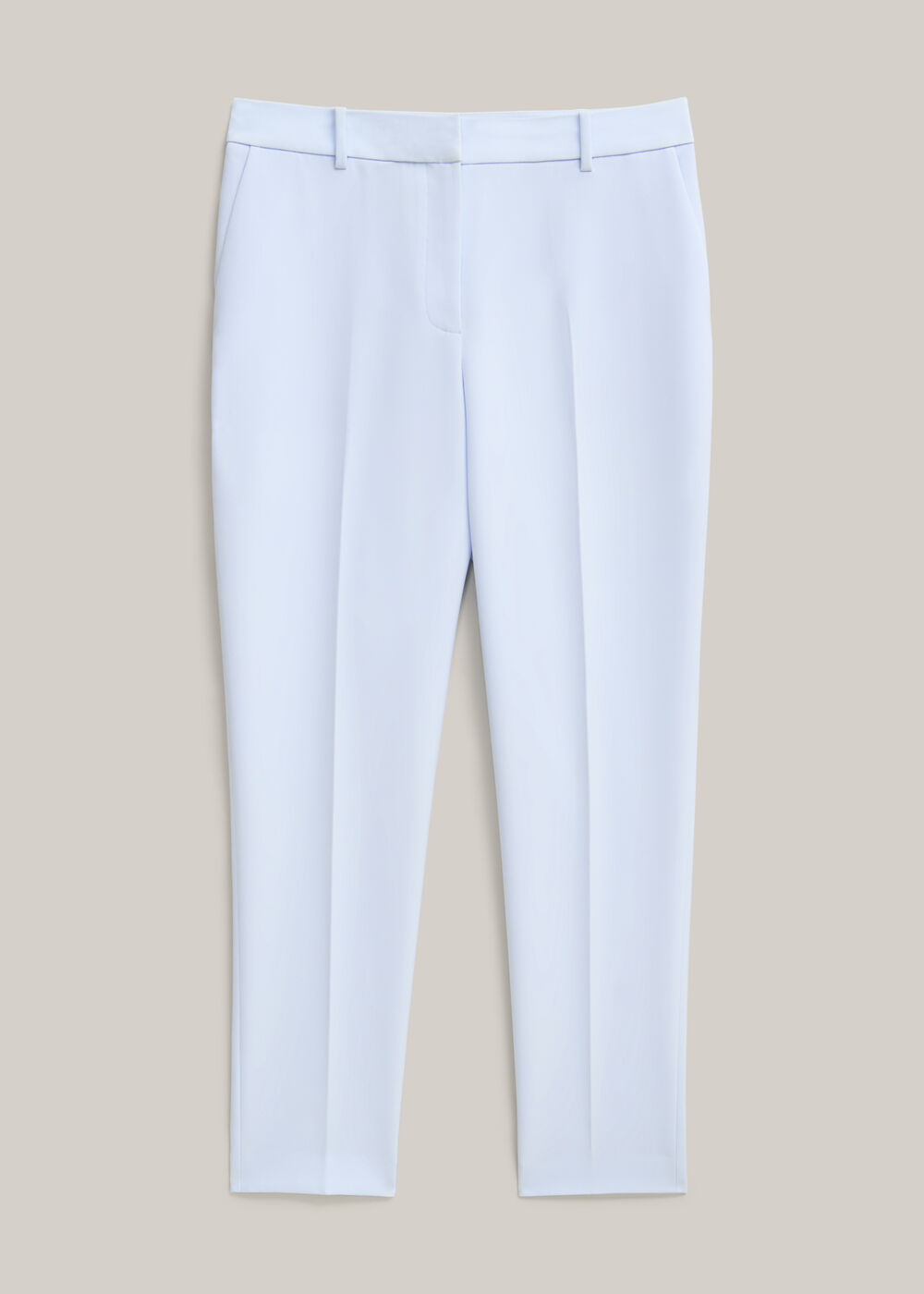 Keighley Tapered Suit Trousers, Pale Blue, hi-res
