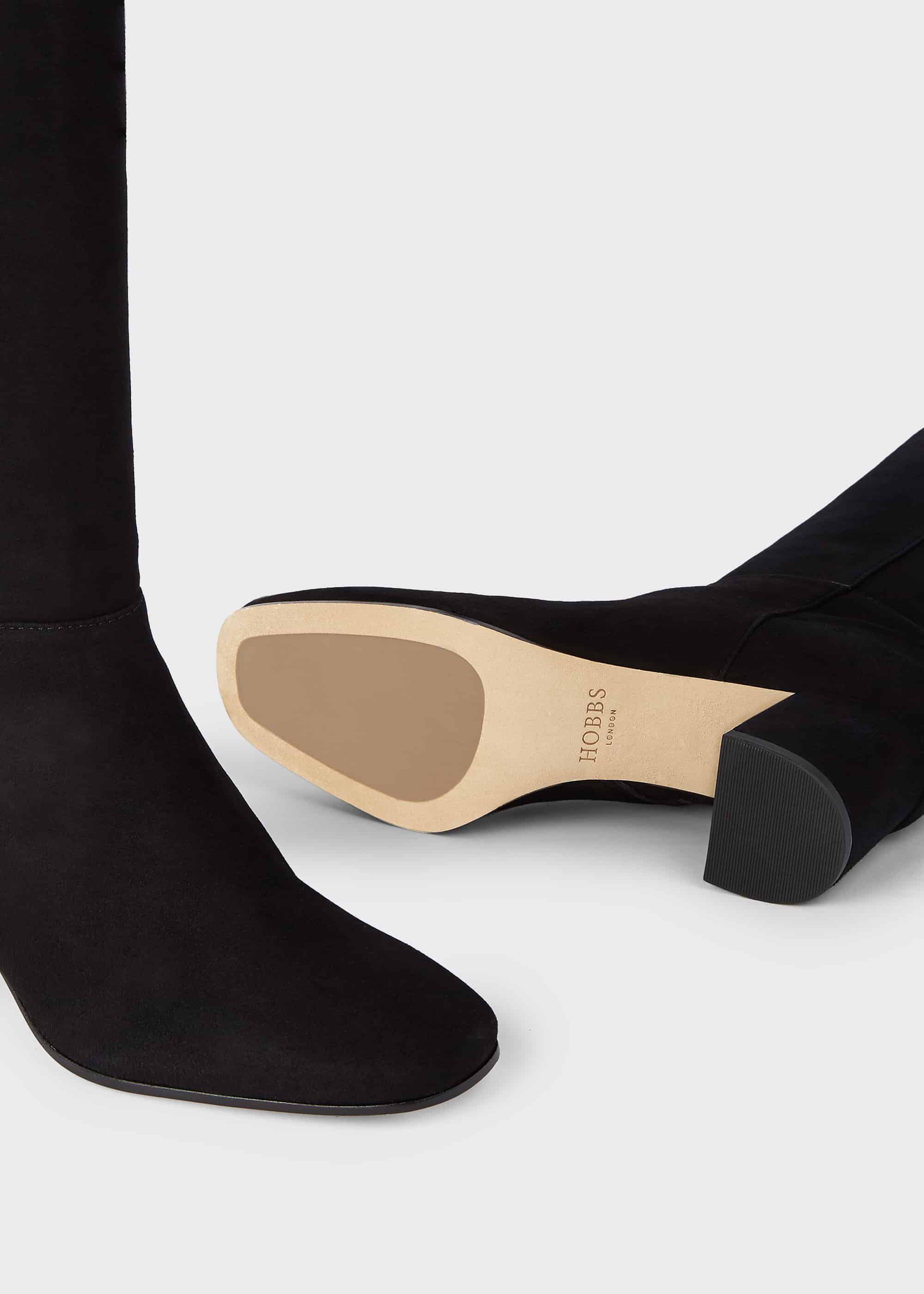 Hobbs black imogen boot shop