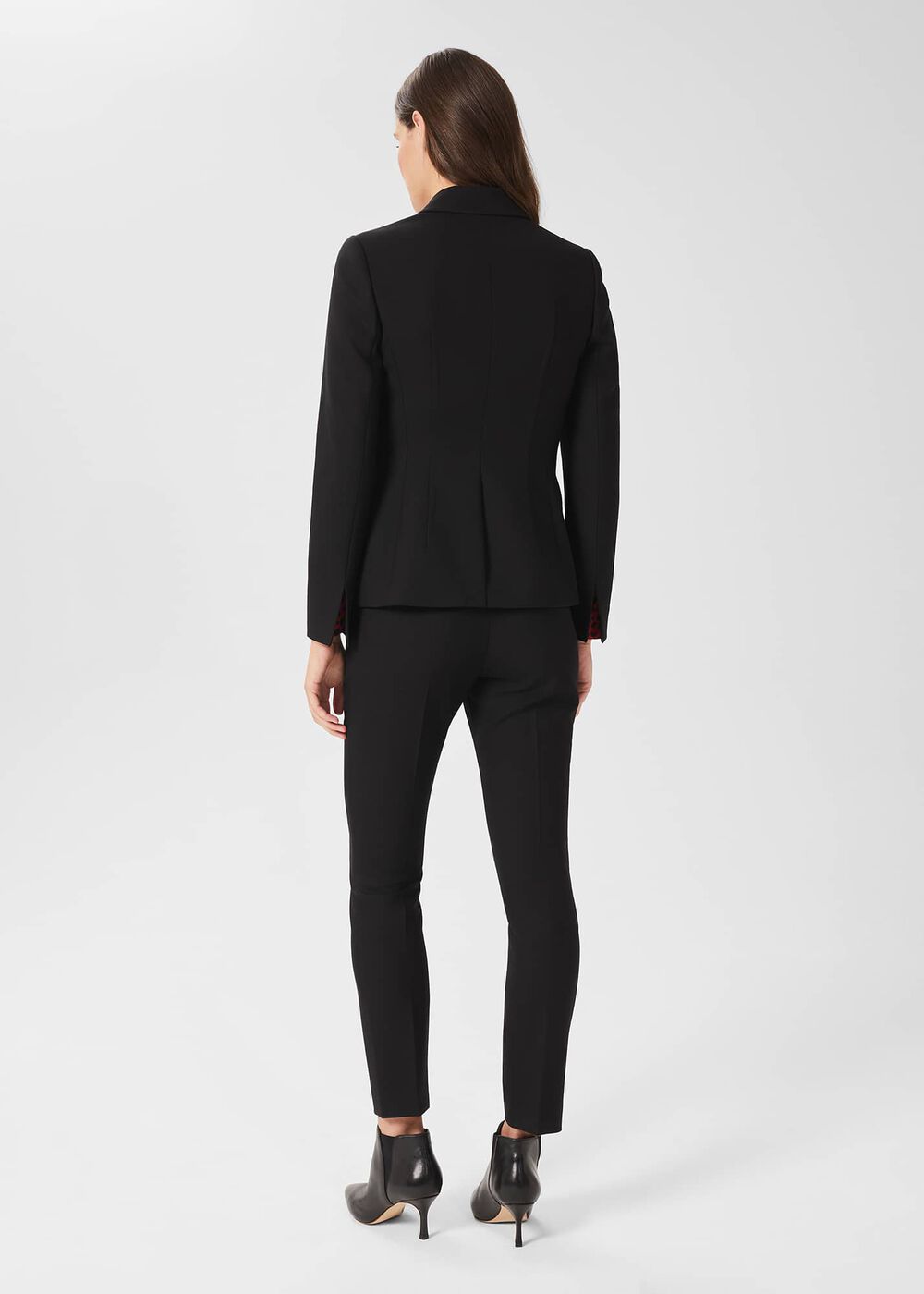 Giulia Wool Blend Blazer, Black, hi-res