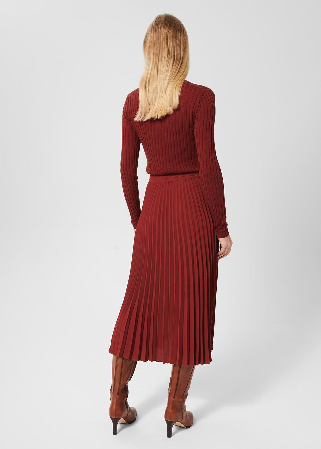 Sienna Skirt, Dark Pecan, hi-res