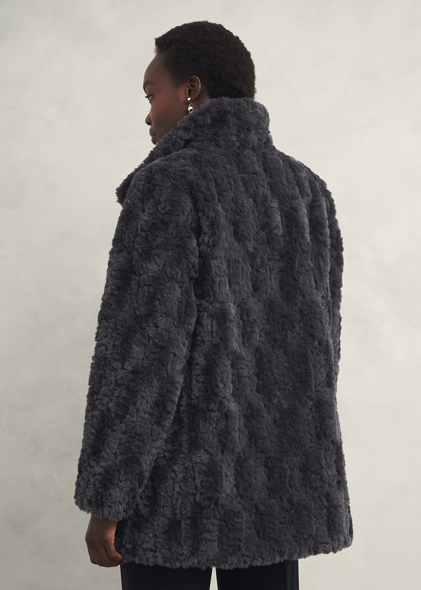 Briony Faux Fur Coat | Hobbs US |