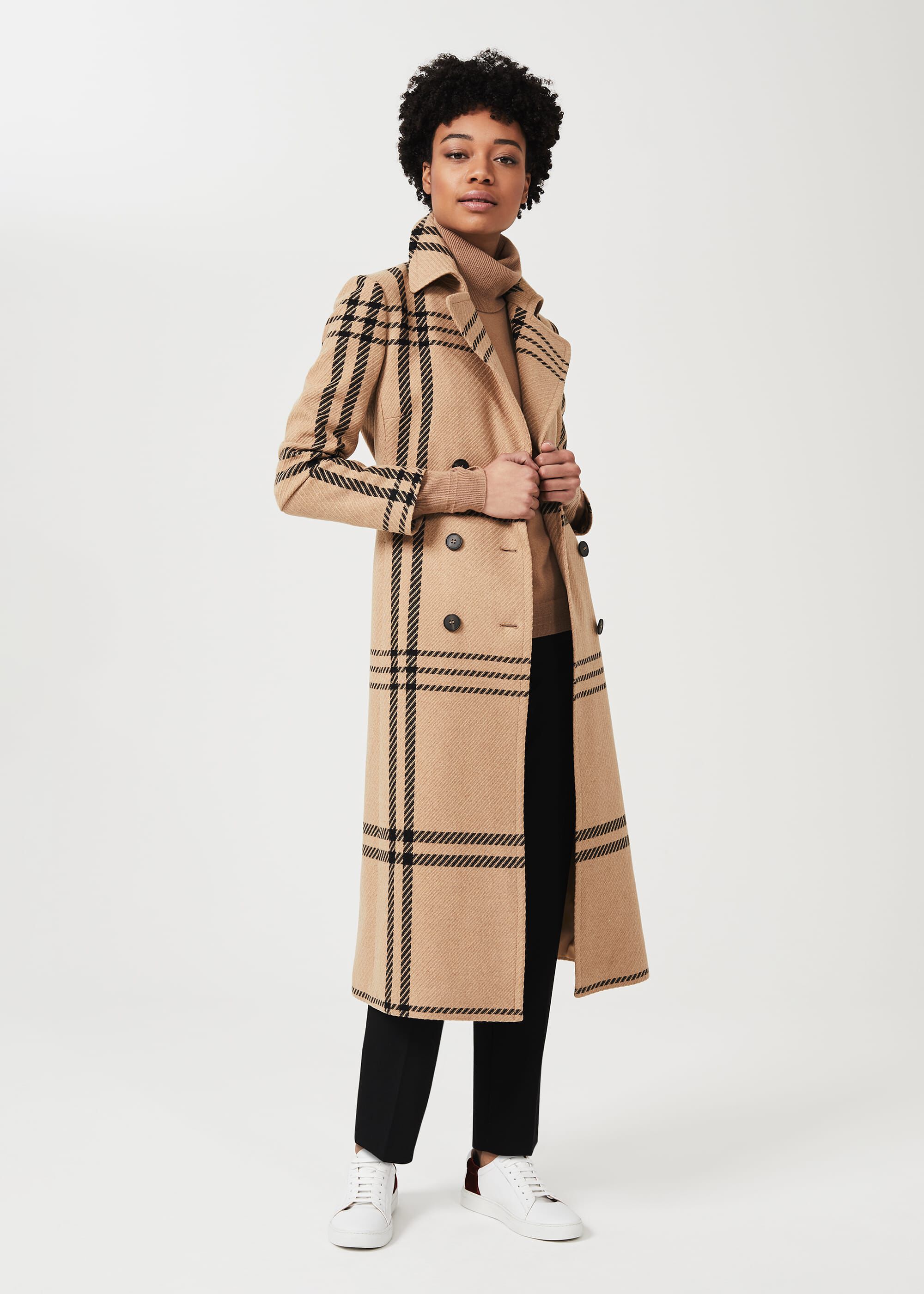 hobbs wrap coat