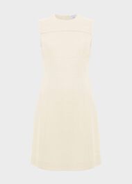 Hinton Mini Dress, Buttercream, hi-res