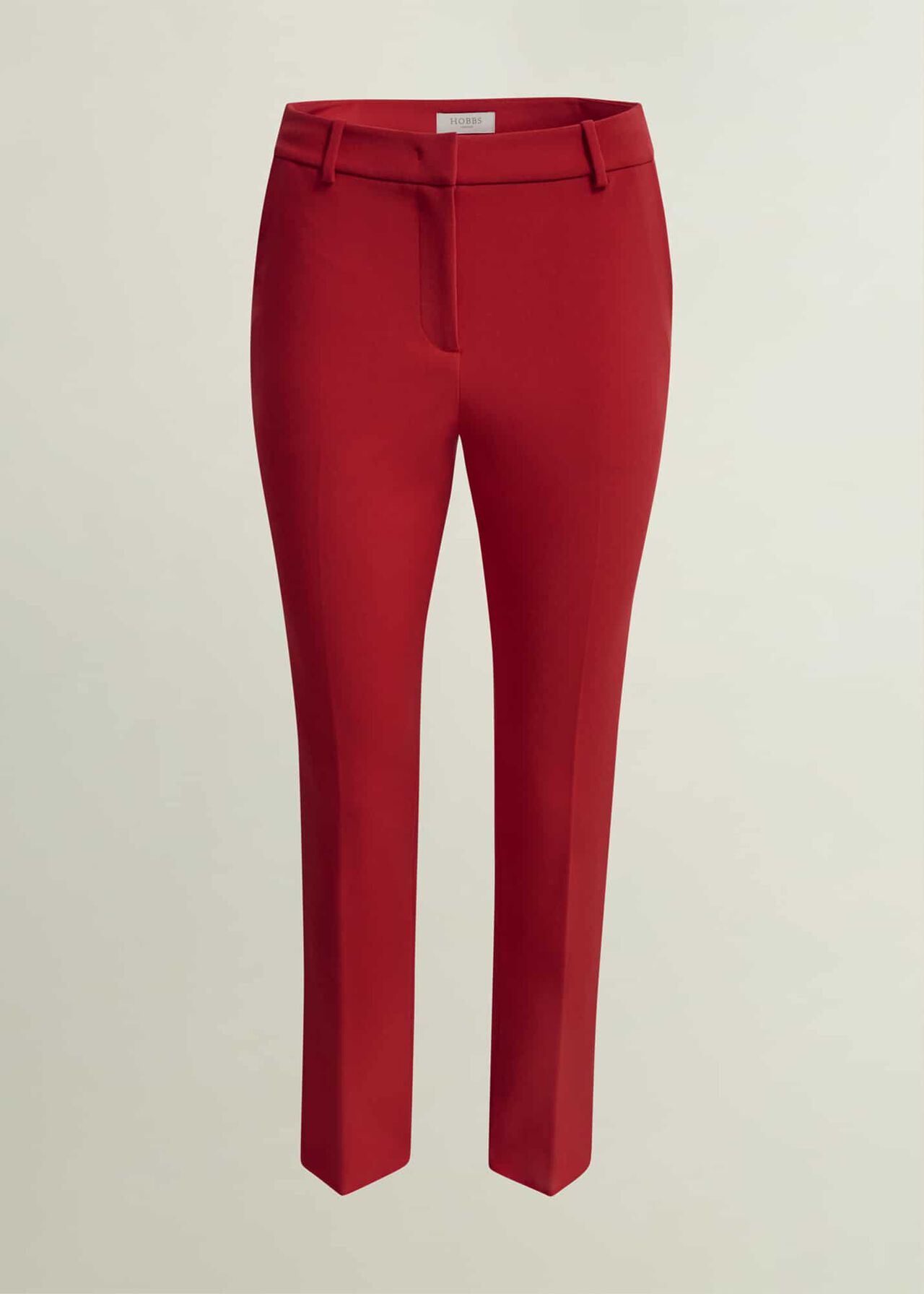 Miley Tapered Trousers, Begonia Red, hi-res