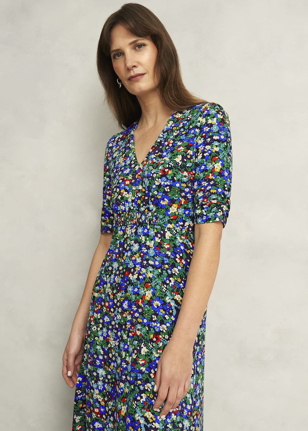Coralie Jersey Dress, Multi, hi-res