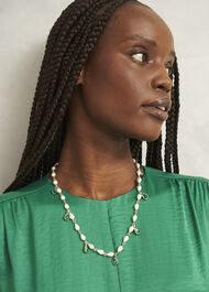 Laurie Necklace, Gold Green, hi-res
