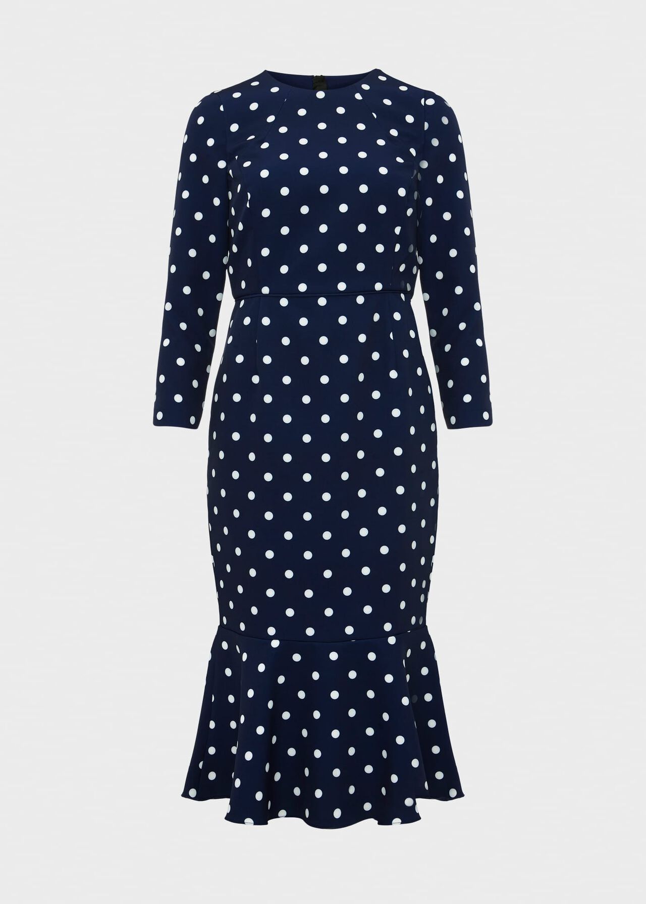 Liza Dress, Navy Ivory, hi-res