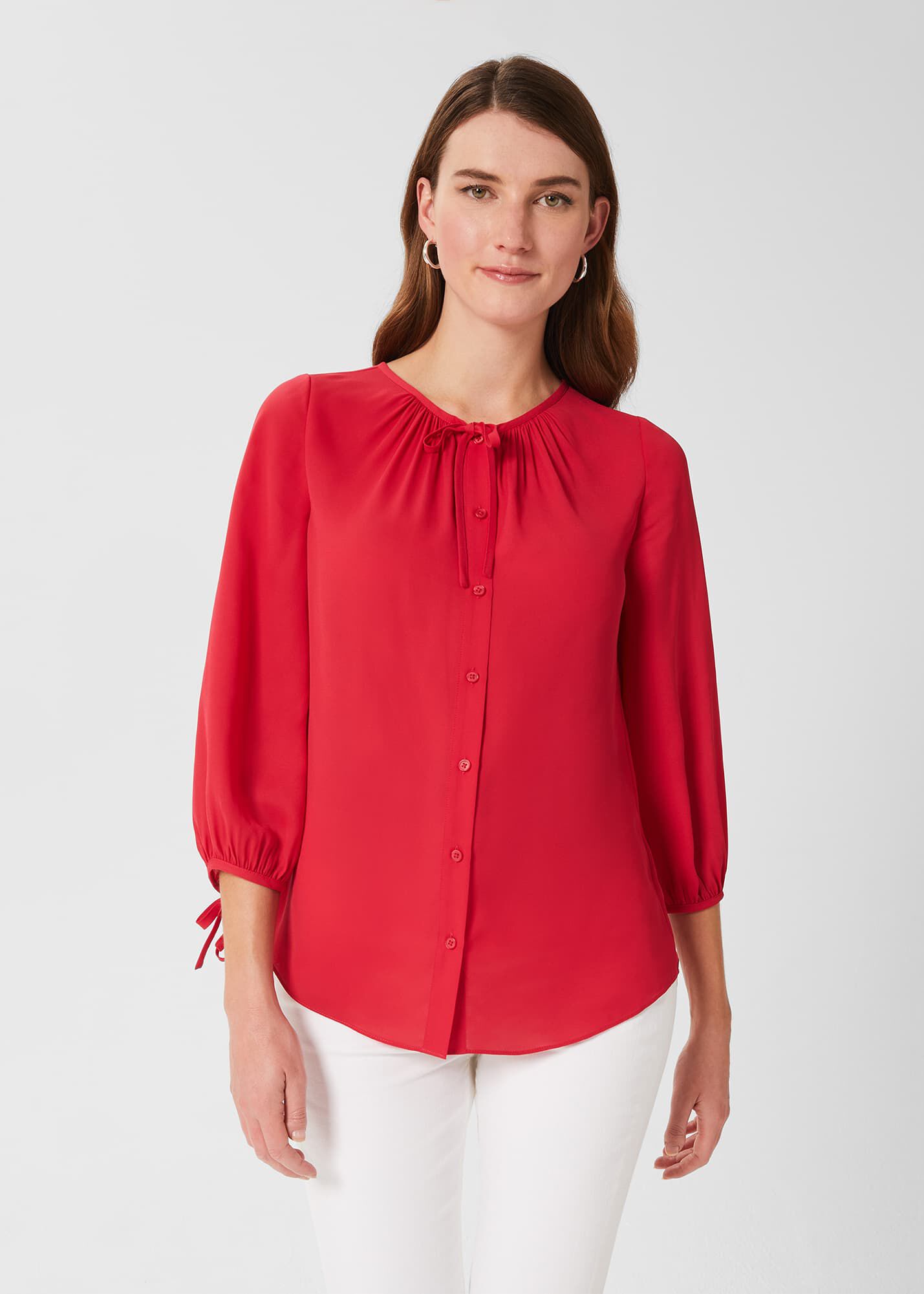 Silk \u0026 Chiffon Blouses | Hobbs London 