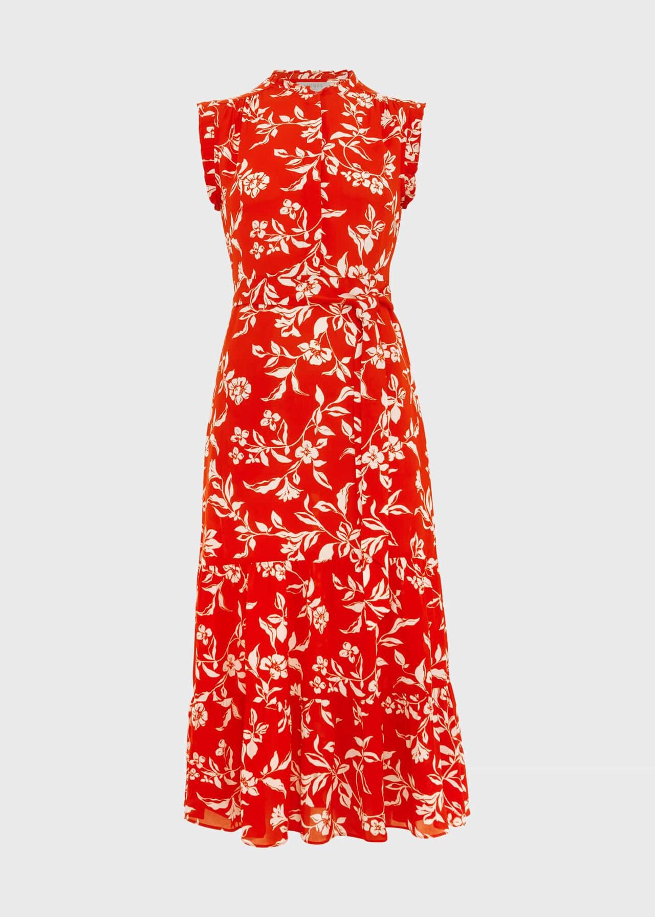Petite Elsa Dress, Red Buttercream, hi-res