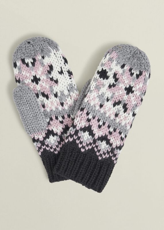 Deanna Fairisle Mittens