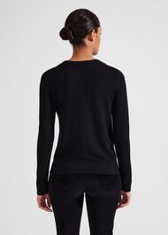 Alora Sweater With Wool, Black, hi-res