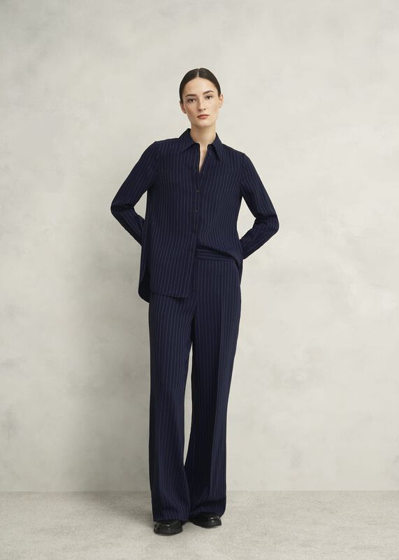 Hadley Pinstripe Trousers