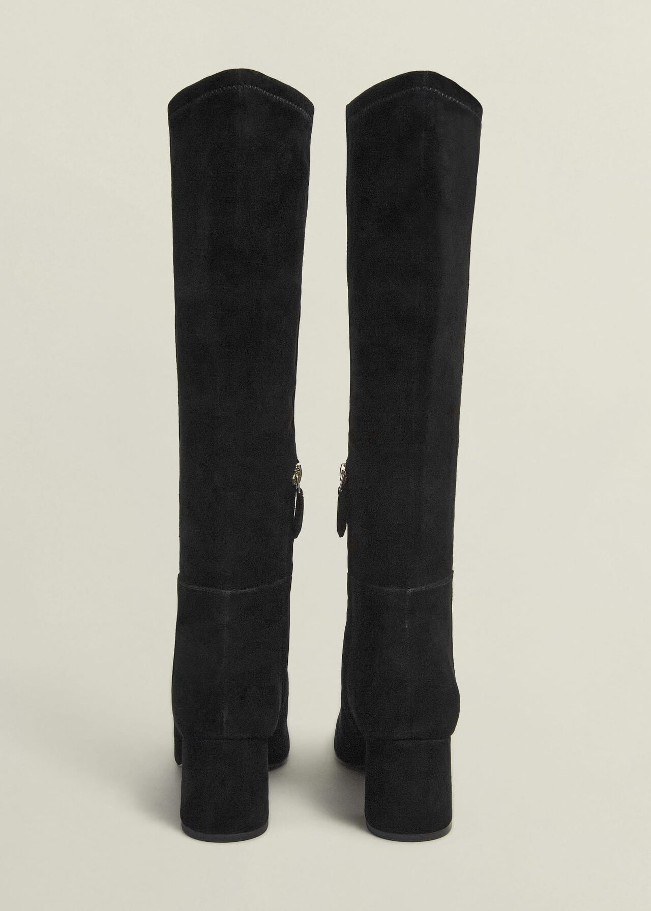 Betsy Knee Boots, Black, hi-res