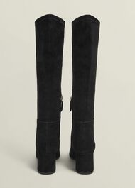 Betsy Knee Boots, Black, hi-res