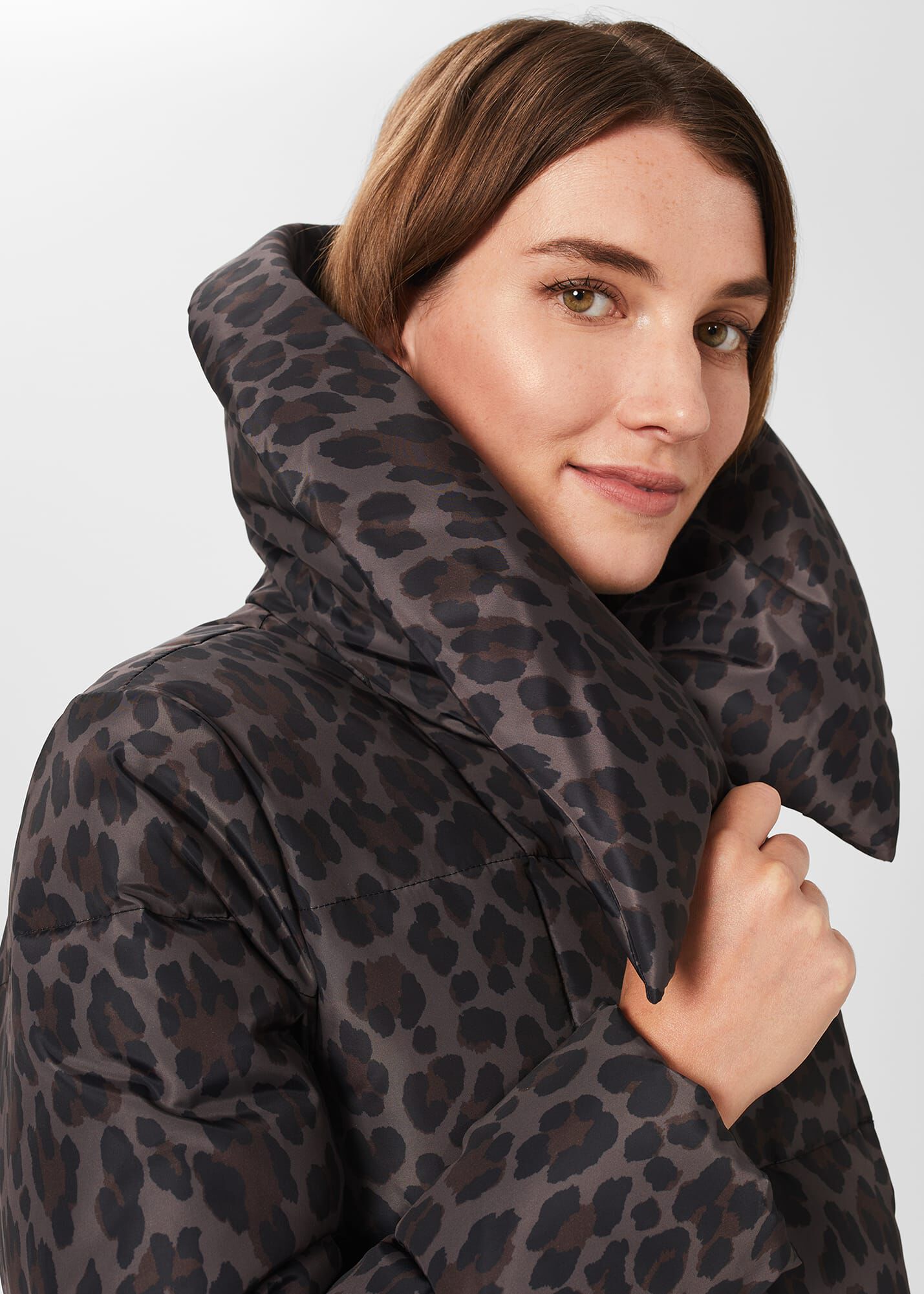 Hobbs leopard online print coat