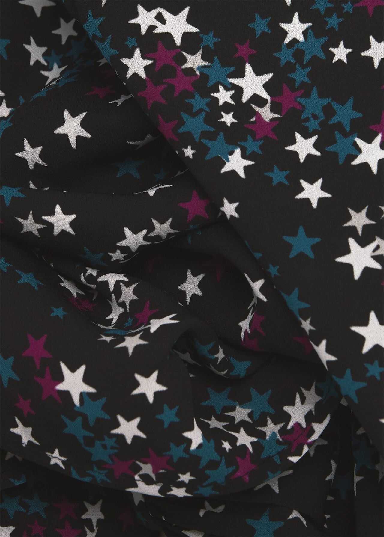 Alycia Star Blouse, Black Multi, hi-res