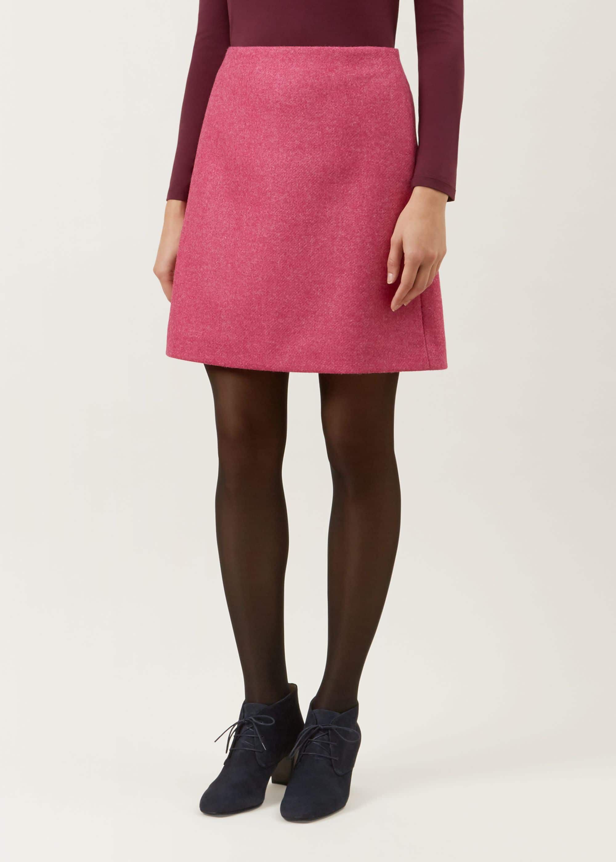 Hobbs elea wool skirt clearance