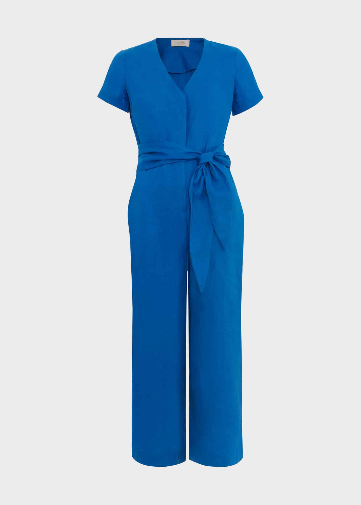 Hobbs vera jumpsuit navy discount